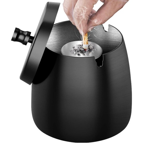 Aschenbecher edelstahl - aschenbecher,