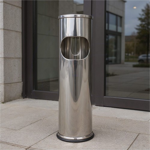 Edelstahl standaschenbecher - edelstahl,