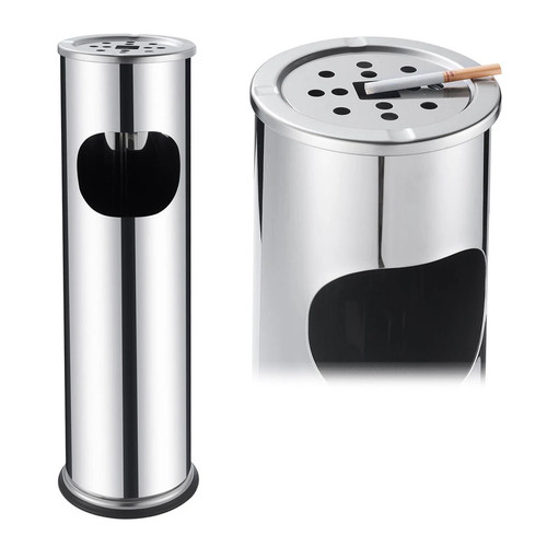 Standaschenbecher papierkorb - &,