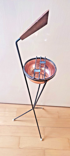 Standaschenbecher vintage 50er - standaschenbecher,