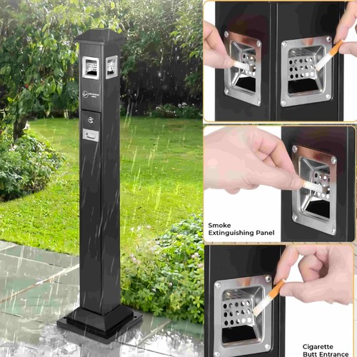 Edelstahl standaschenbecher - edelstahl,