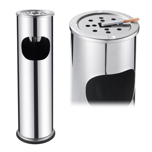 Standaschenbecher papierkorb - &,