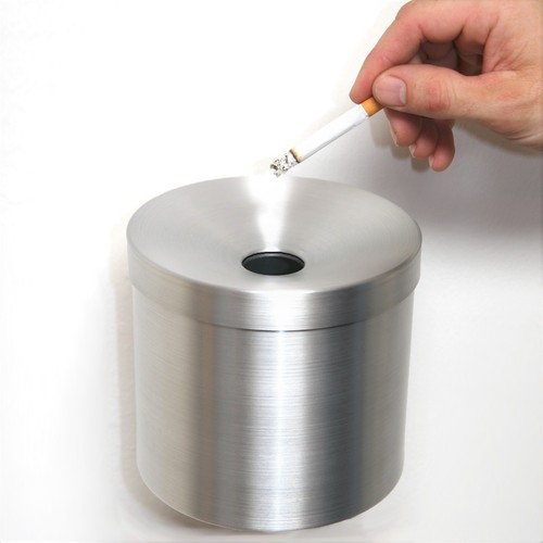 Wand aschenbecher aluminium - wand,