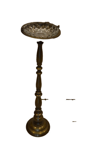 Standaschenbecher messing 67cm - standaschenbecher,
